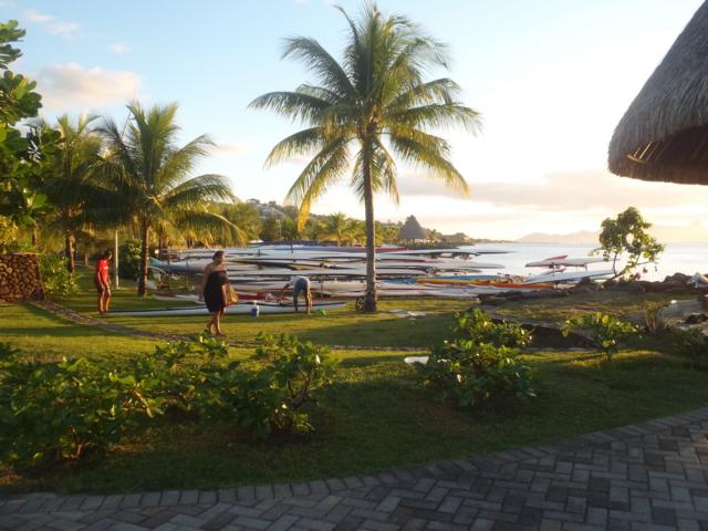 Abendspaziergang in Papeete