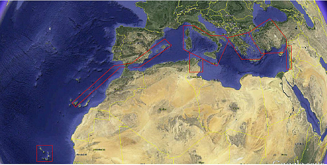 Mittelmeer Ostatlantik