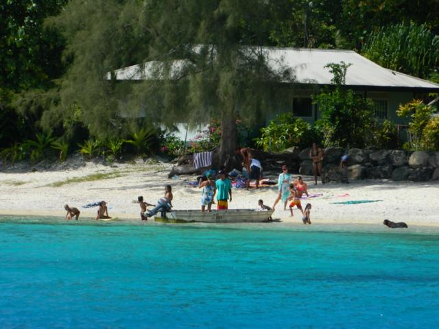 Strandleben vor Fare